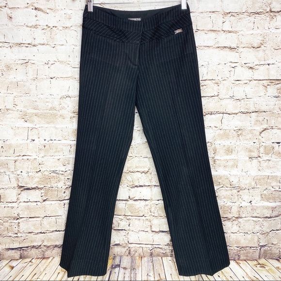 Express Pants - EXPRESS EDITOR PINSTRIPE DRESS WORK PANTS